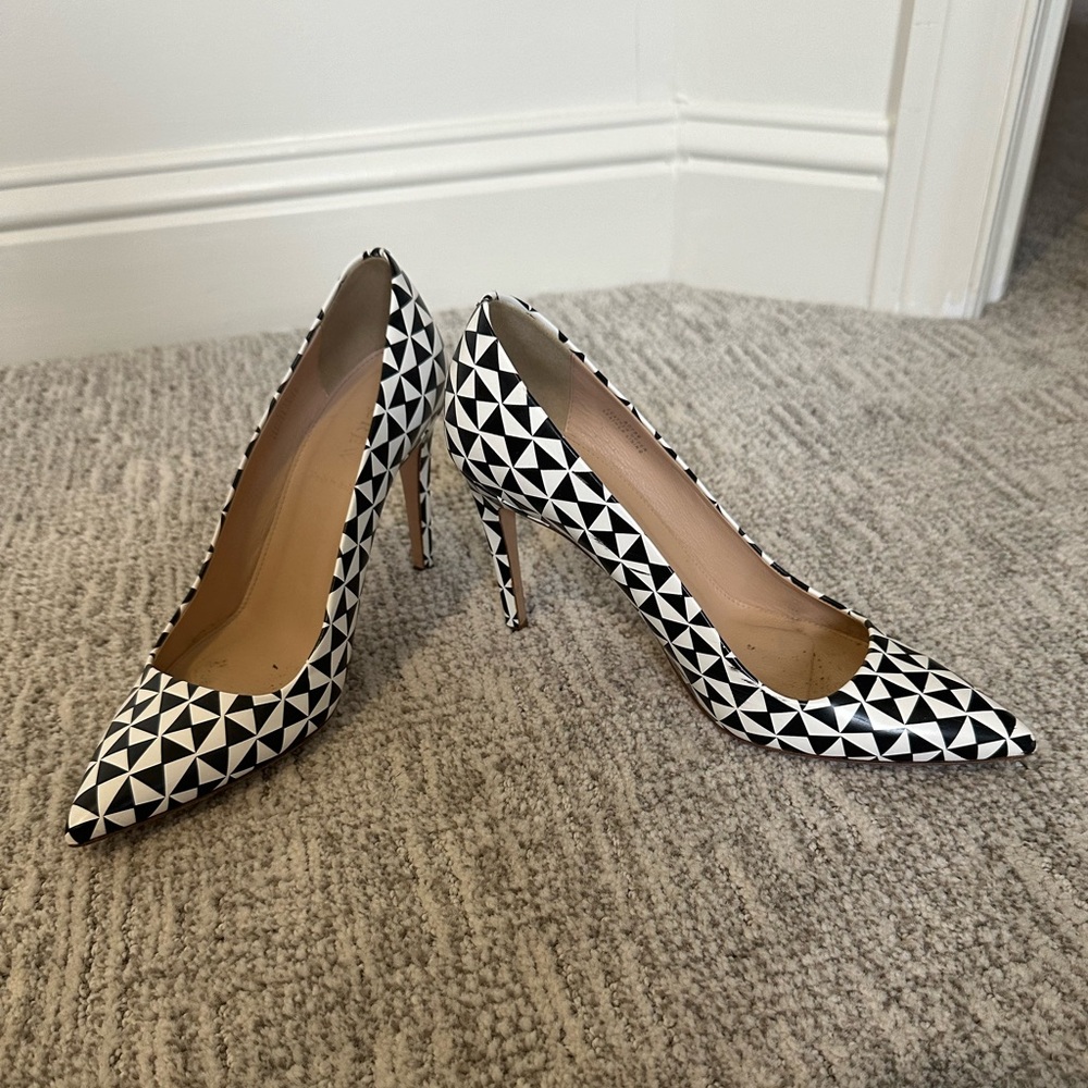 J.Crew graphic print pumps, size 8.5